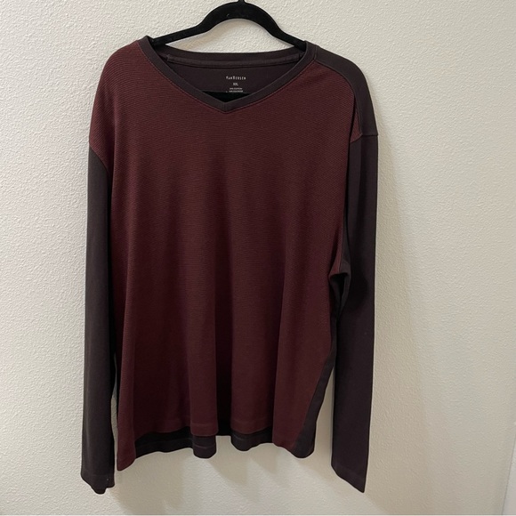 Van Heusen Other - Van heusen long sleeve shirt red 2xl